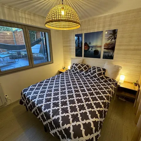 公寓 Duplex T2, Proche Commerces & Plages, Parking 安格雷